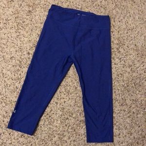 Under Armour compression workout capris